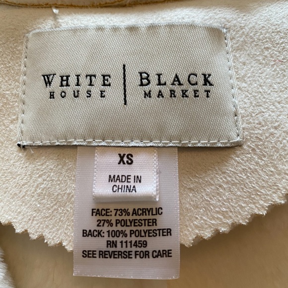 WHBM Suede Jacket - Picture 2 of 7